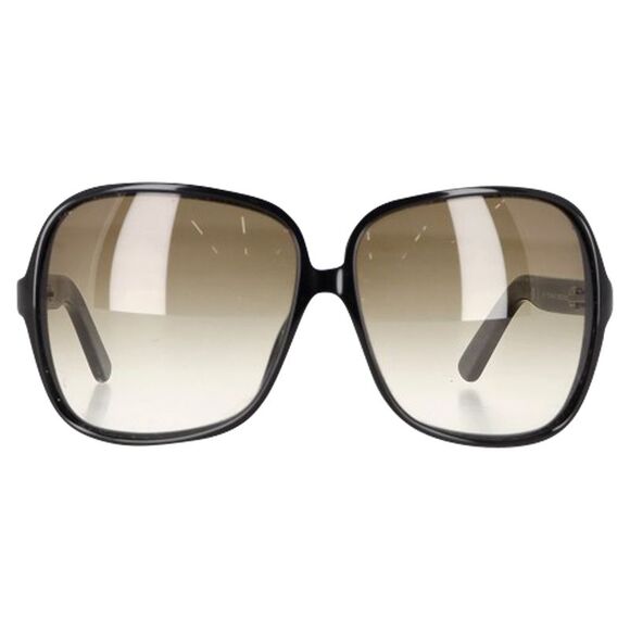 Saint Laurent Oversized Square Sunglasses in Black Acetate - Picture 1 of 4